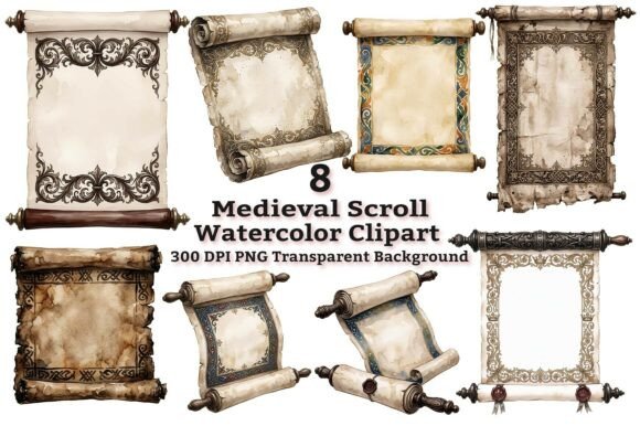 Antique Medieval Scroll Clipart: A Practical Guide for Designers and Creators