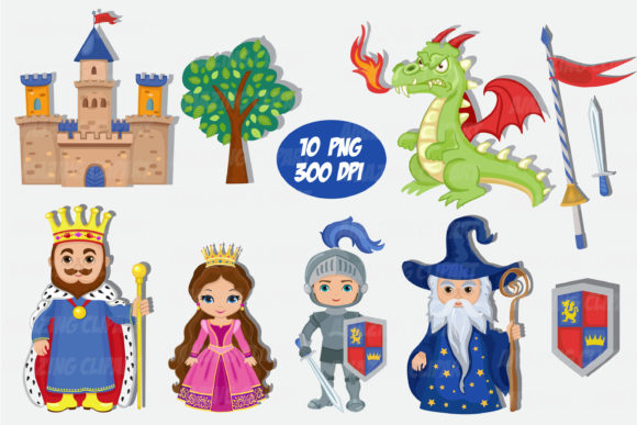 Bringing the Fairy Tale to Life: The Ultimate Guide to Knight and Princess Medieval Clipart