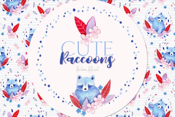 Cute Raccoon Mini Collection: A Creative Resource