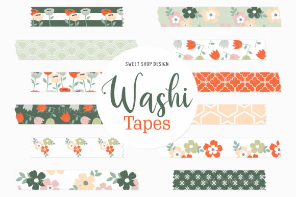 Digital Washi Tape Summer Flowers: A Practical Asset for Creative Workflows