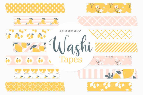 Digital Washi Tape Sunshine and Lemons: A Practical Evaluation
