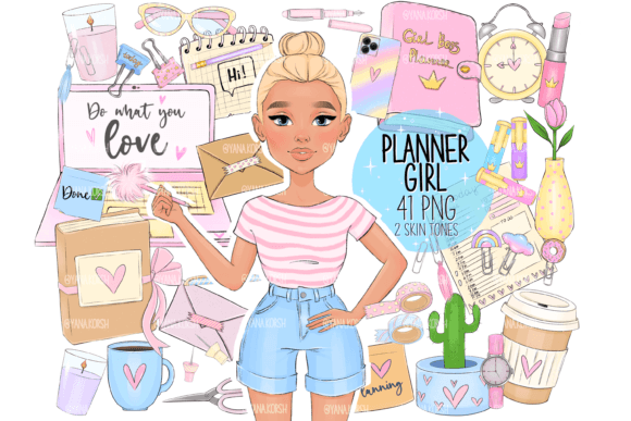 Planner Girl Clipart and Girl Boss Clipart: A Practical Guide for Creators