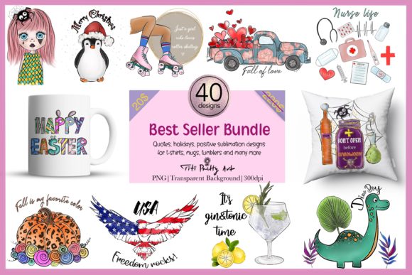 Unlock Your Creativity with the Best Seller Bundle T-Shirt Sublimation