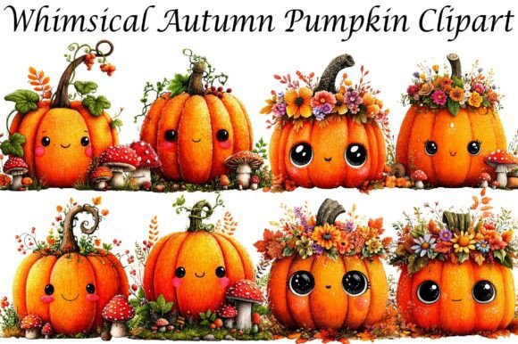 Whimsical Autumn Pumpkin Clipart: A Designer's Guide